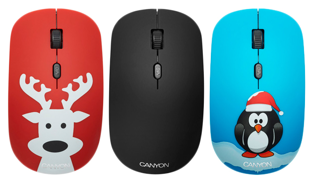 

Беспроводная мышь CANYON CND-CMSW521DP Red/Blue, CND-CMSW521DP
