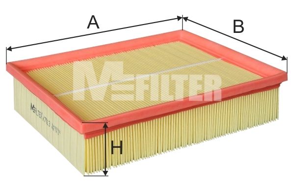 

Фильтр воздушный MFILTER K 7013