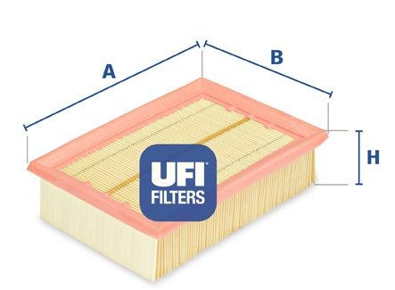 фото Фильтр воздушный двигателя ufi 30.066.00