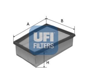 фото Фильтр воздушный двигателя ufi 30.407.00