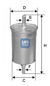 

Фильтр топливный UFI 31.846.00