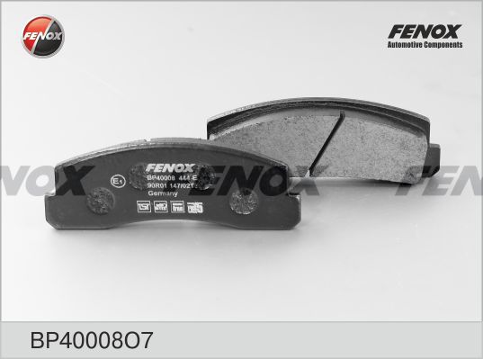 

Комплект тормозных колодк FENOX BP40008O7