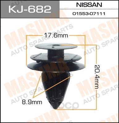 

Клипса Masuma KJ682