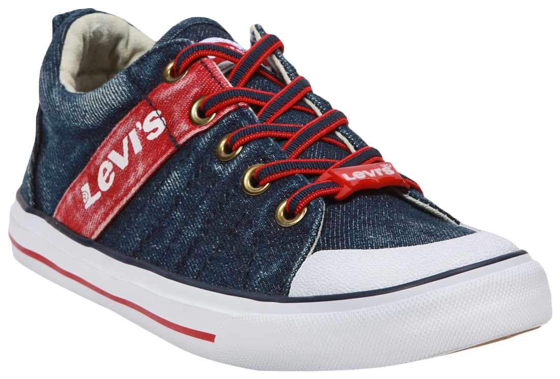 фото Кеды детские levi's kids, цв. синий р.34