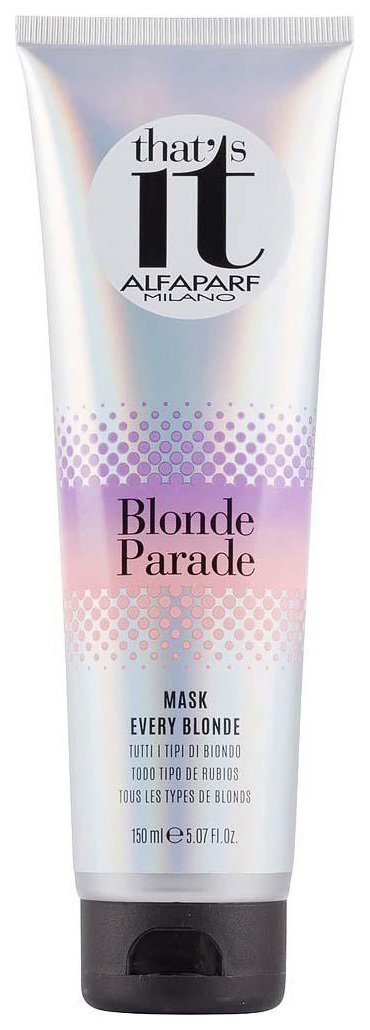 

Маска для волос Alfaparf That's It Blonde Parade Mask 150 мл
