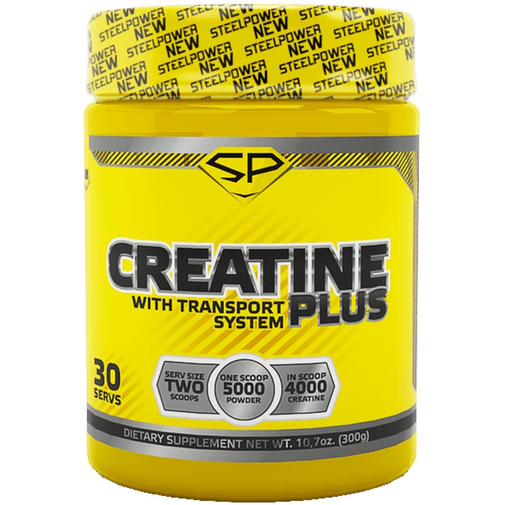 фото Креатин steel power nutrition creatine plus, 300 г, апельсин