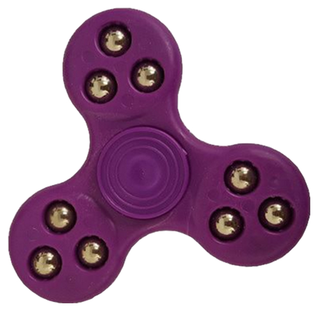 Пластиковый спиннер Fidget Spinner Roller Ball фиолетовый вентилятор для корпуса gembird fancase ball