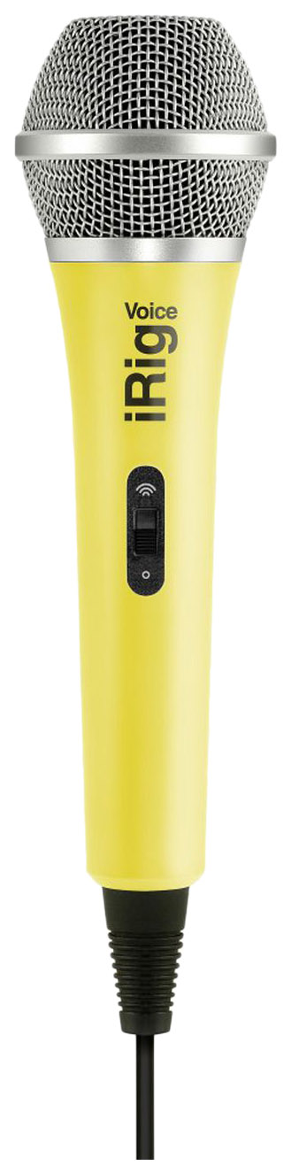 Микрофон IK Multimedia iRig Voice желтый (IP-IRIG-MICVOW-IN)