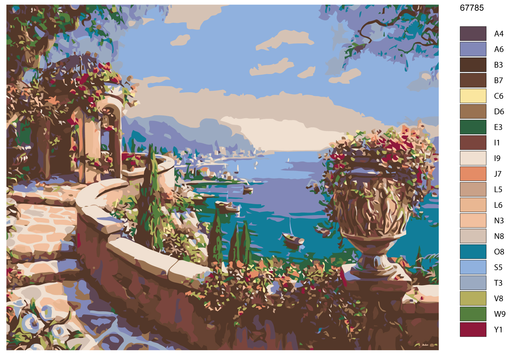 

Картина по номерам, 40 x 50, KTMK-67785, KTMK-67785