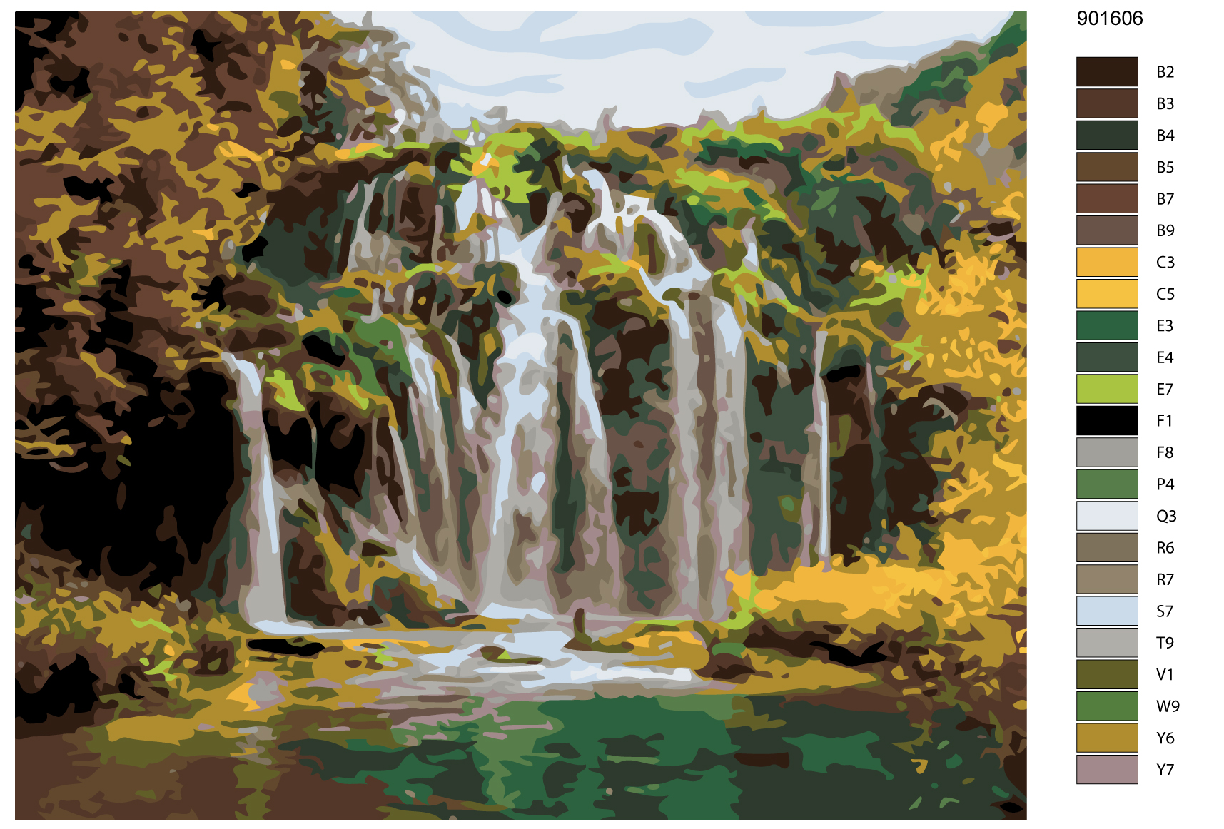 

Картина по номерам, 40 x 50, KTMK-901606, KTMK-901606