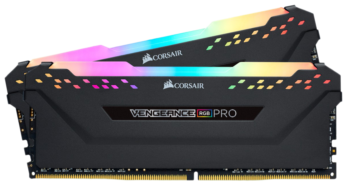 

Оперативная память Corsair VENGEANCE RGB PRO CMW32GX4M2C3466C16, VENGEANCE RGB PRO