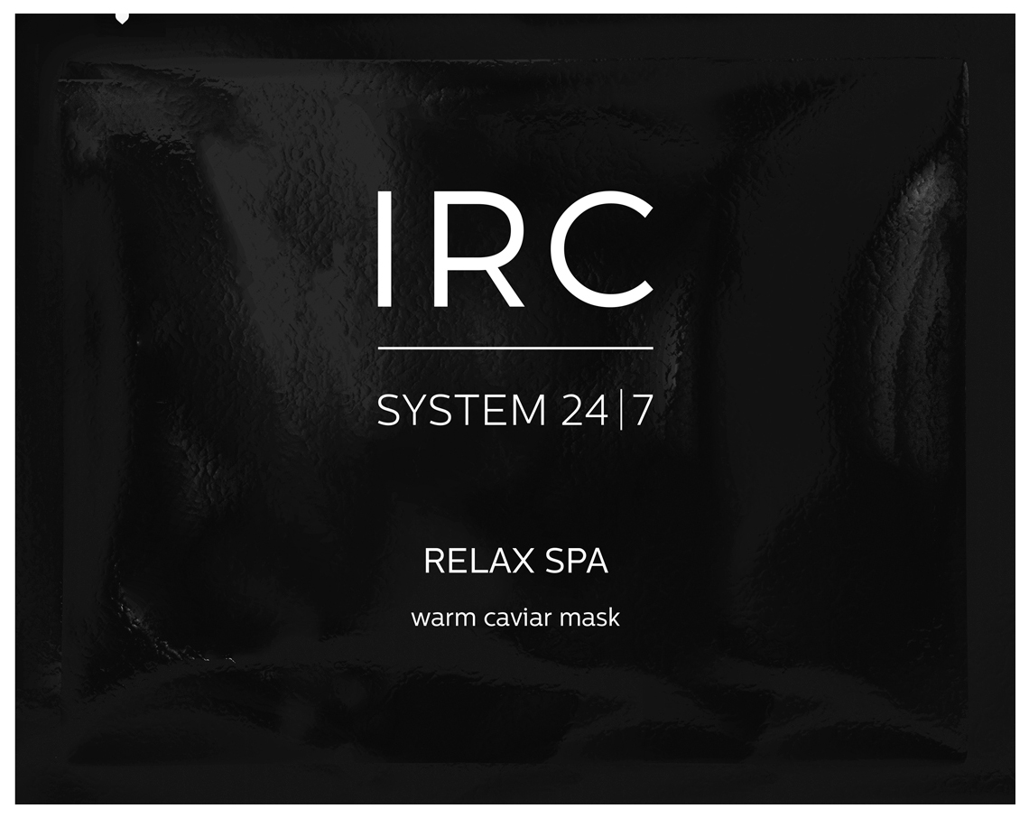 Маска альгинатная Relax Spa warm caviar mask вечерняя согревающая с черной икрой 25 мл