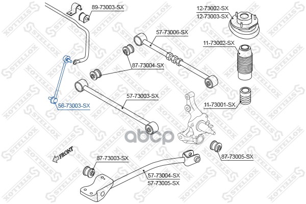 фото Стойка стабилизатора stellox 5673003sx