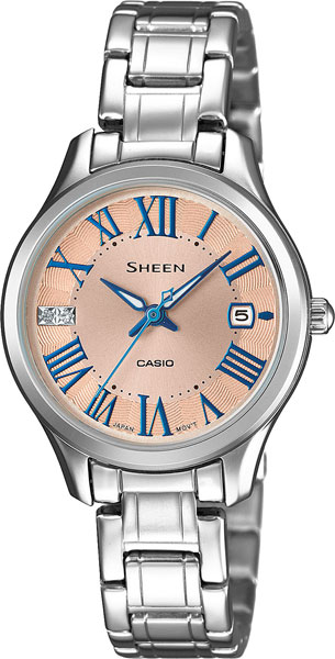 

Наручные часы кварцевые женские Casio Sheen SHE-4050D-9A, Sheen