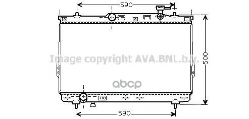 Радиатор охлаждения AVA QUALITY COOLING HYA2109