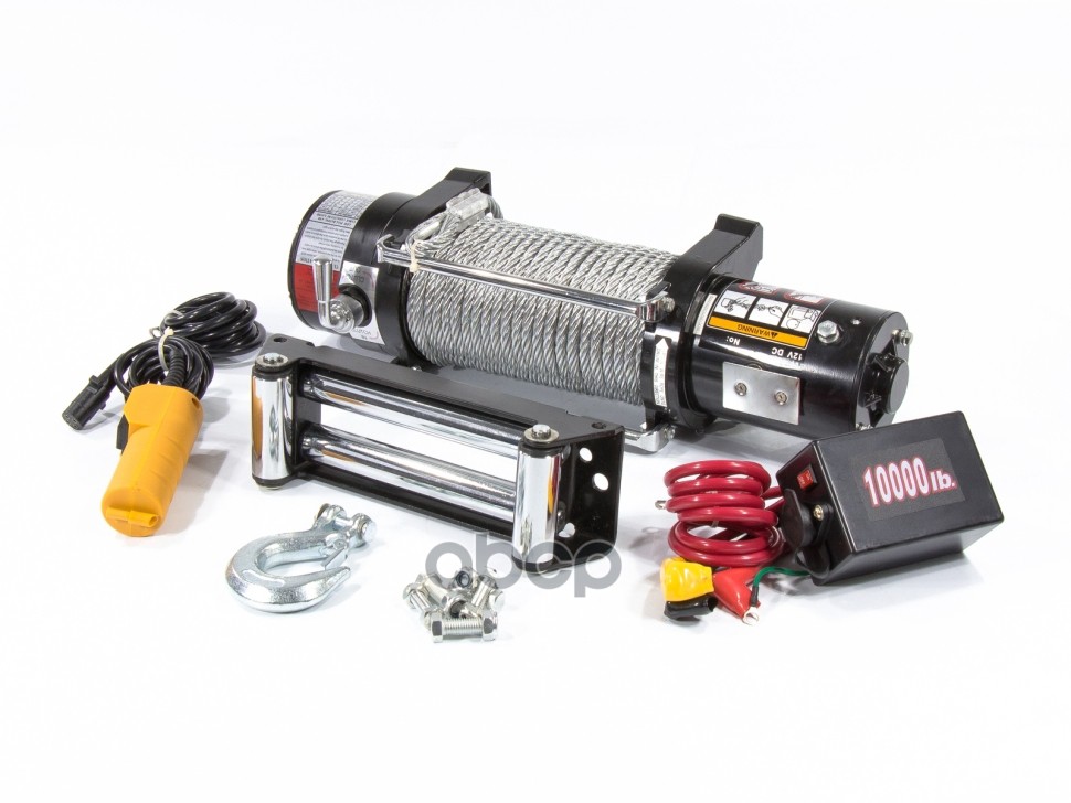 

Лебедка автомобильная электрическая, 4,5 т, 12 В// DENZEL