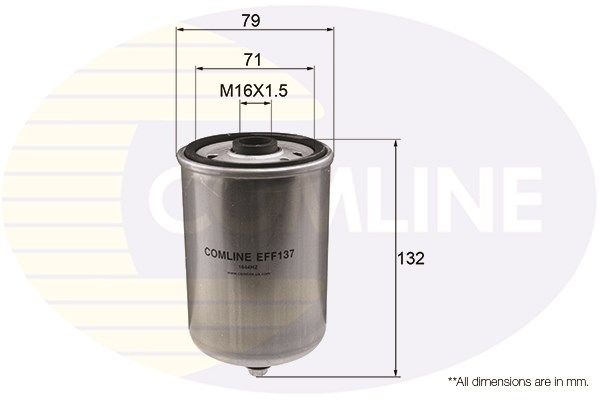 

Топливный фильтр COMLINE EFF137