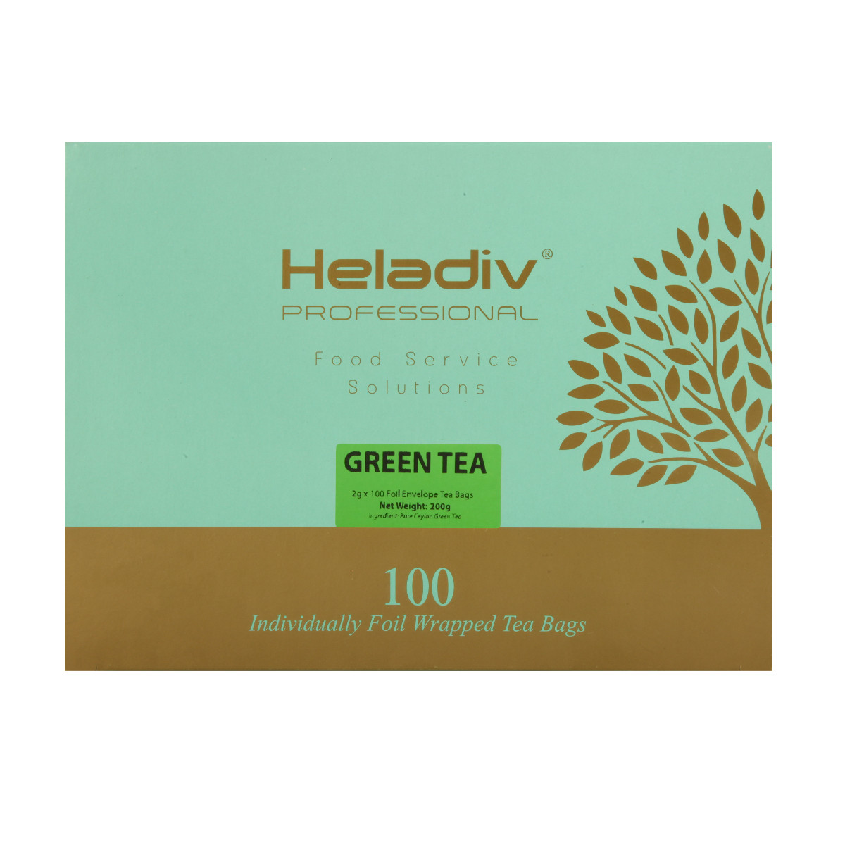 Чай в пакетиках Heladiv professional line green 100 пакетиков в саше