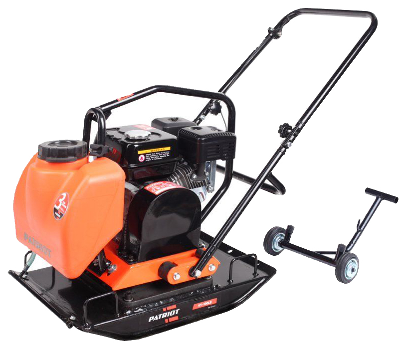 Виброплита Patriot VT-100LB, Loncin G160F 5 л/с, плита - 650х450 мм, 100 кг,