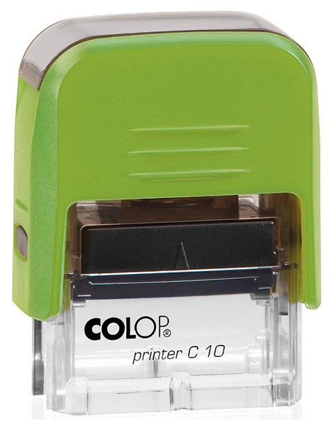 

Оснастка для печати Colop Printer C10 Compact Transparent. Размер поля: 27х10 мм