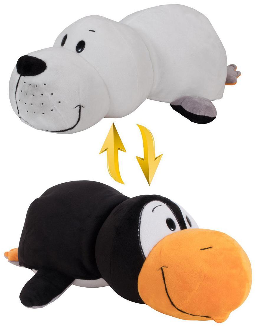

Мягкая игрушка 1 TOY Вывернушка Морж и Пингвин 20 см