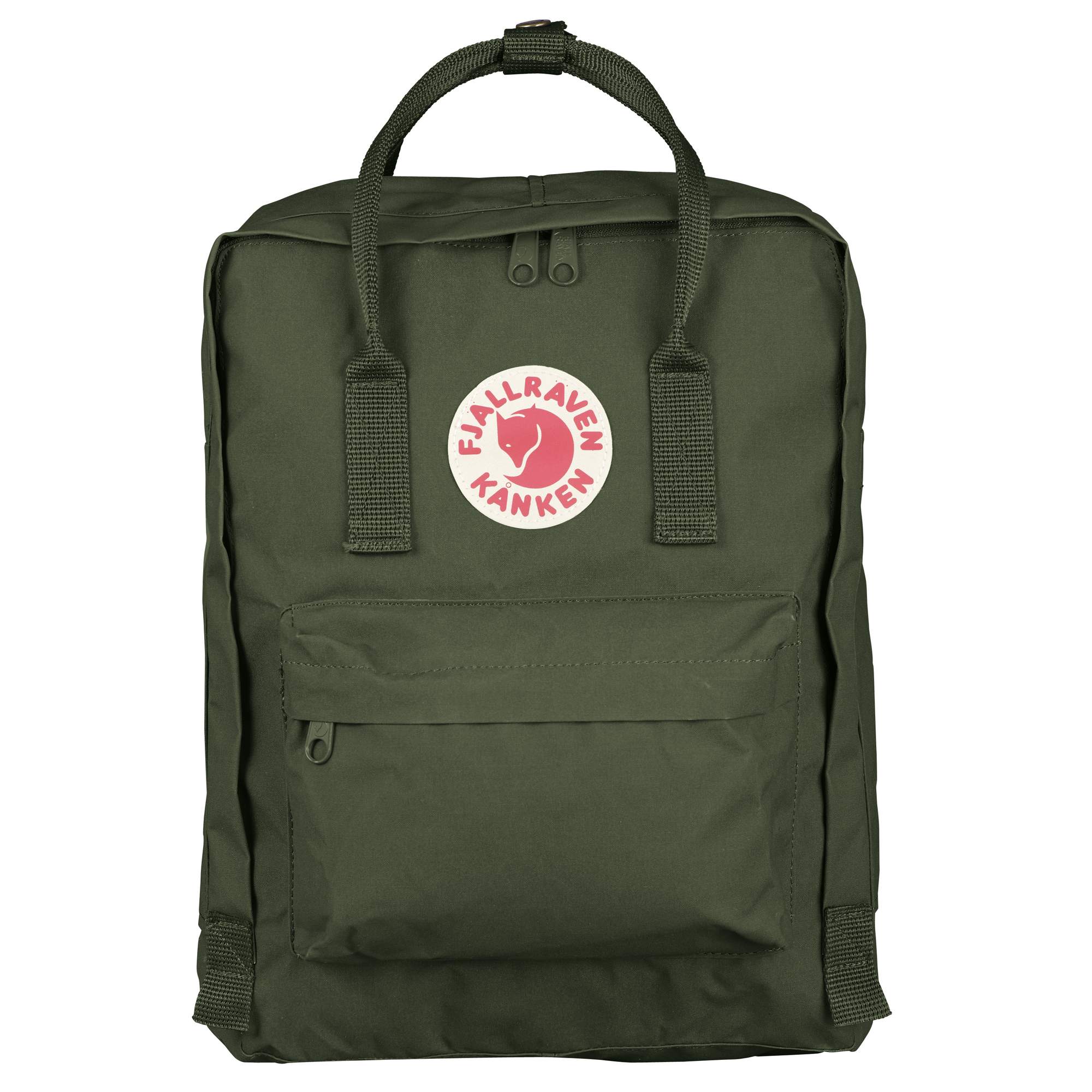 фото Рюкзак fjallraven kanken 660, цвет: темно-зеленый, 16 л