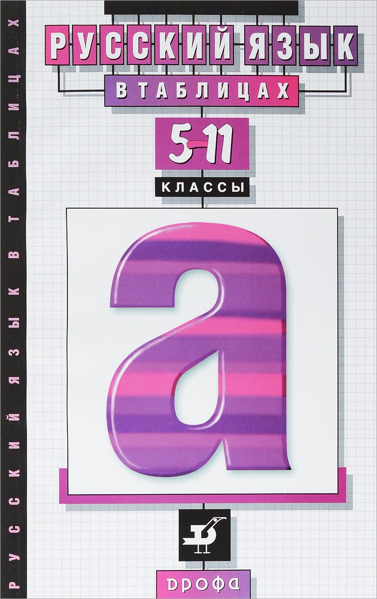 

Гольдин, Русский Язык В таблицах, 5-11 кл, Справочное пособие