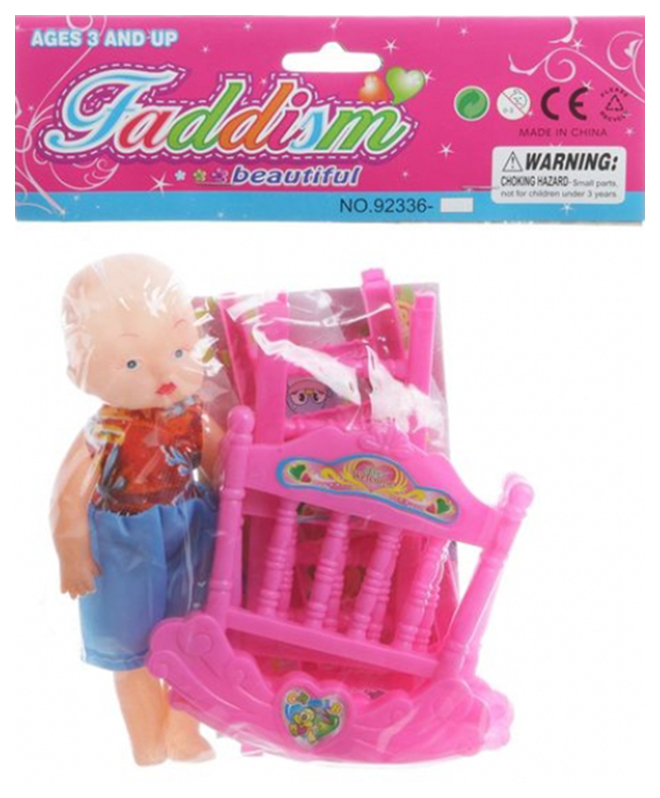 

Игровой набор Faddism «Пупс с кроваткой» 92336-17