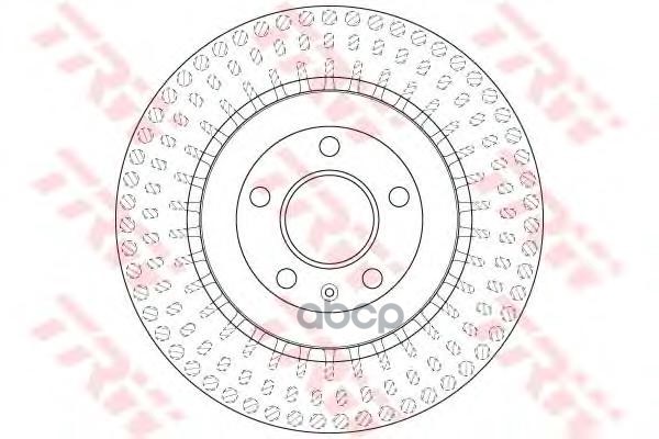 фото Тормозной диск trw/lucas df6175s
