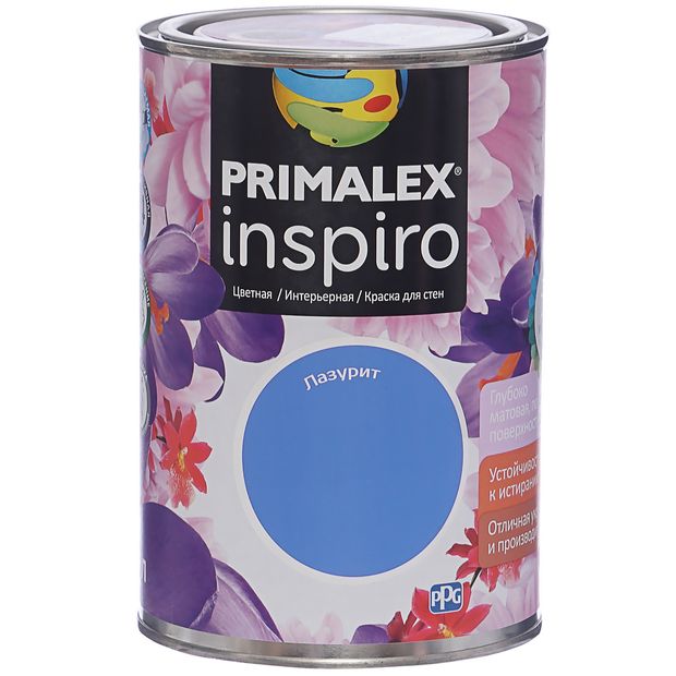 Краска Primalex Inspiro, лазурит, 1 л