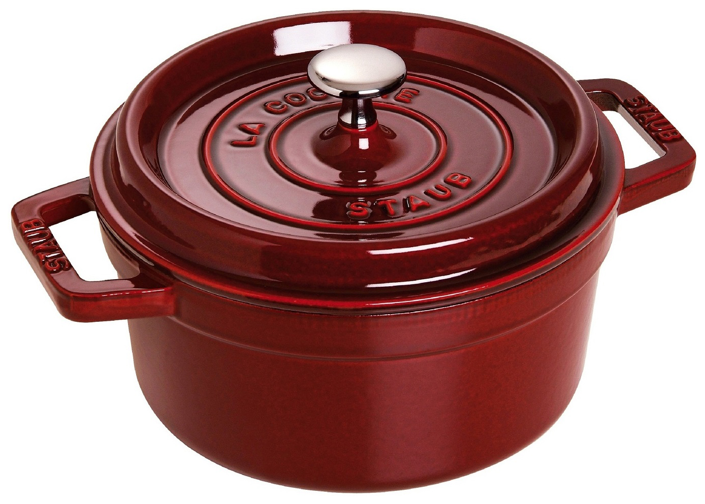 фото Кастрюля staub 6,7 л красный