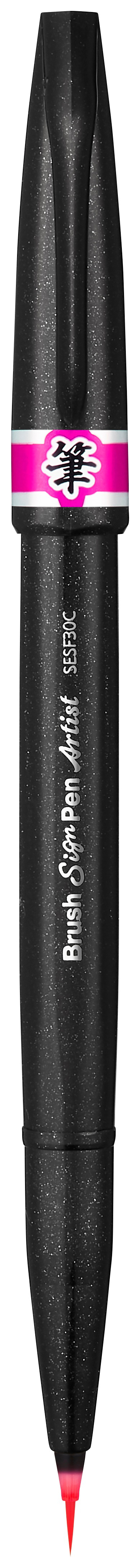 Брашпен Pentel PSESF30C-P Brush Sign Pen Artist Ultra Fine розовый розовый