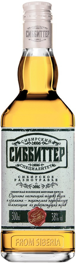 

Настойка Сиббиттер Сибирский Специалитет Сибирское разнотравье горькая 0.5 л