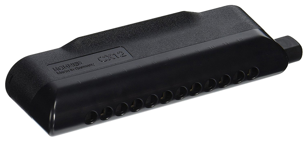 

Губная гармоника хроматическая HOHNER CX 12 Black 7545/48 D
