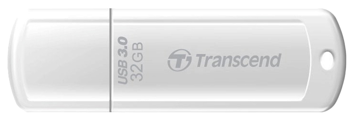 фото Флешка transcend jetflash 730 32гб white (ts32gjf730)