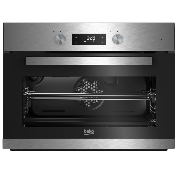 Встраиваемый электрический духовой шкаф Beko BCM12300X Silver таймер времени europart cok425un для духовки beko 167612002 ханса kaiser dkj y1