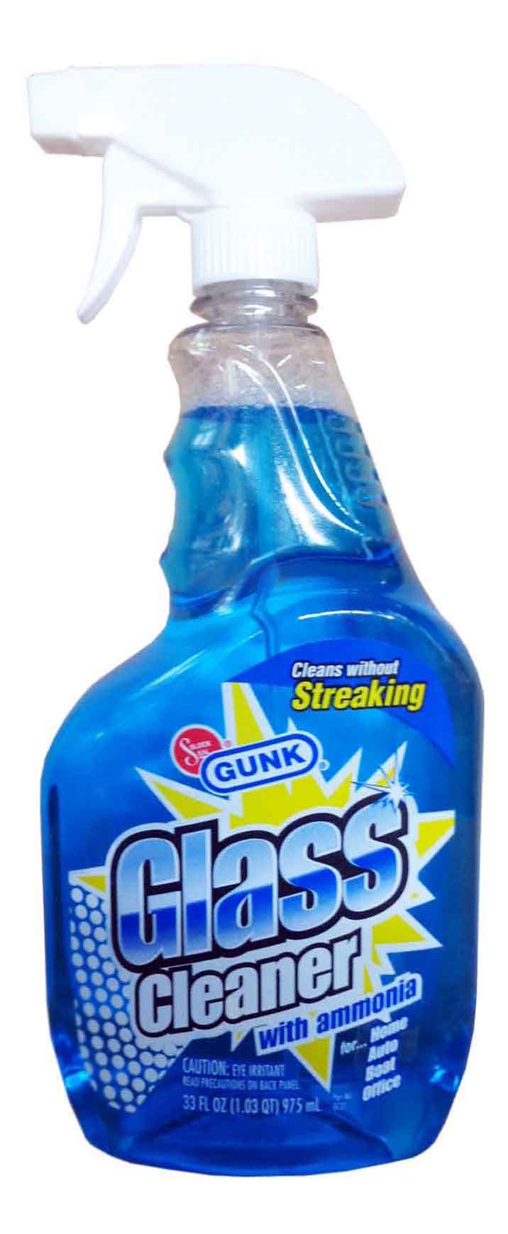 Очиститель для стекол Gunk Liquid Glass Cleaner With Ammonia GC33 0,98 л.