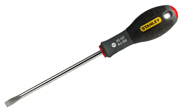 

Отвертка Stanley FatMax SL 8.0х150 мм. 1-65-137, Отвертка FatMax SL 8.0х150 мм