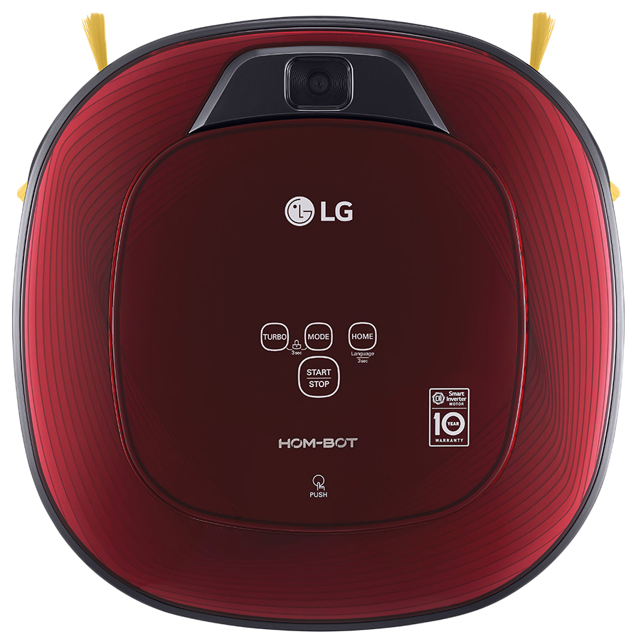 фото Робот-пылесос lg hom-bot square vrf6570lvm red