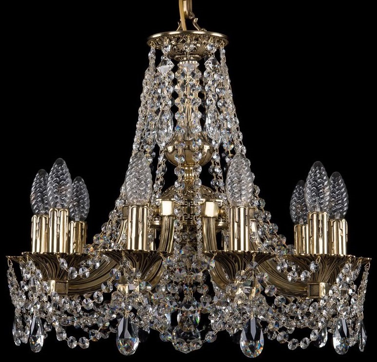 

Люстра подвесная Bohemia Ivele Crystal 1771/10/150/C/GB, 1771/10/150/C/GB