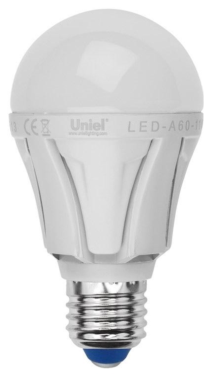 фото Лампа светодиодная диммируемая uniel-00000687 led-a60-11w/ww/e27/fr/dim