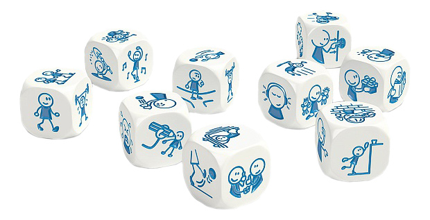 фото Семейная настольная игра rory’s story cubes® действия