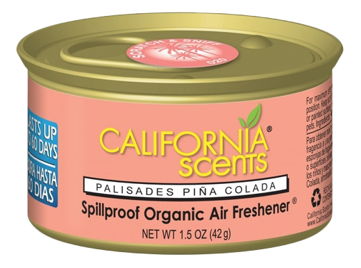 Автомобильный ароматизатор California Scents Экзотический, Пина колада (CAN-020)