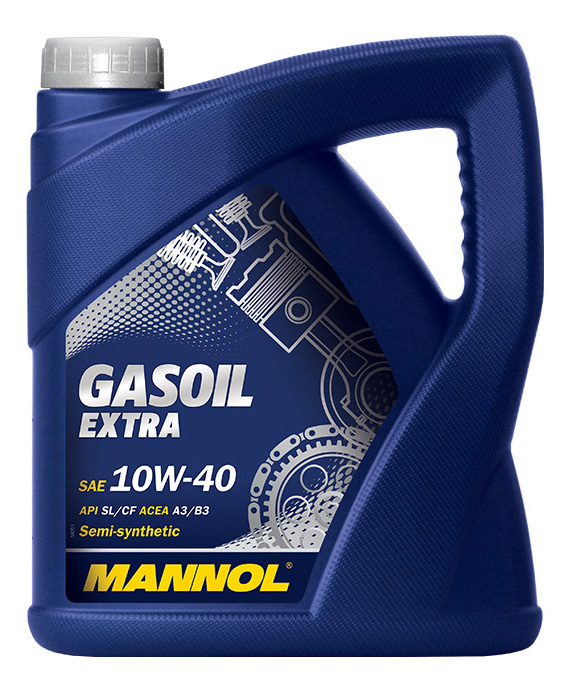 фото Моторное масло mannol gasoil extra 10w-40 4л