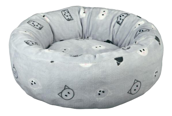 

Лежанка для кошек и собак TRIXIE 50x50x10см серый, лежак для животных Mimi 37487