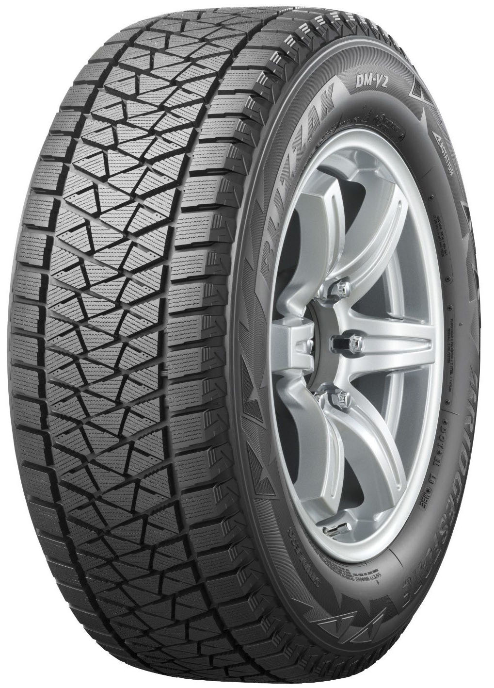 фото Шины bridgestone blizzak dm-v2 215/70 r17 101s (до 180 км/ч) pxr0077403