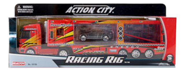 

Машинка пластиковая RealToy Racing rig Машиновоз, Racing rig Машиновоз