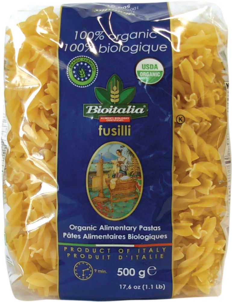 

Макаронные изделия Bioitalia fusilli органические 500 г