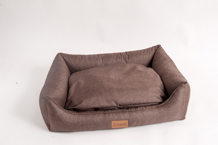 

Лежанка для собак Katsu 50x70x21см коричневый