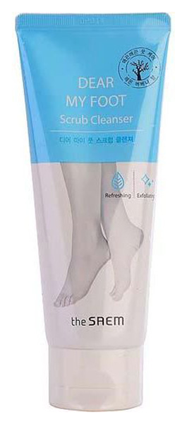 

Пенка-скраб для ног The Saem Dear My Foot Scrub Cleanser 100 мл, Dear MY Foot Scrub Cleanser